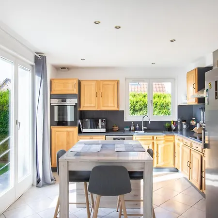 別荘 Maison Confortable & Familiale, Proche Colmar Et Beaux Coins D'alsace