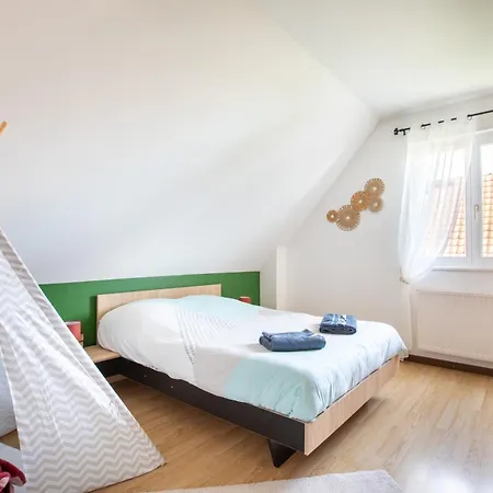 Maison Confortable & Familiale, Proche Colmar Et Beaux Coins D'alsace 別荘